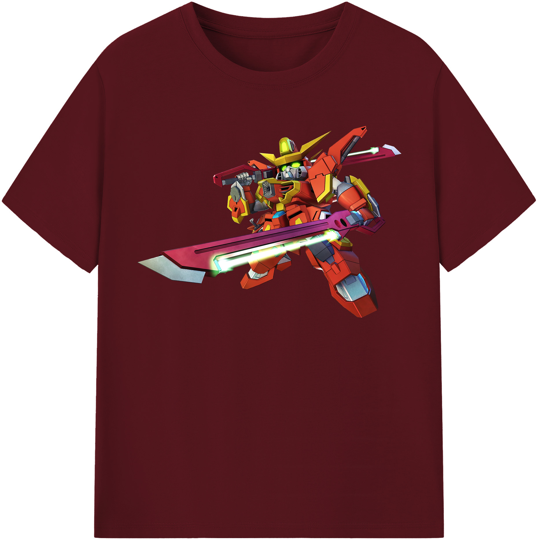 （画像用） 機動戦士ガンダム Mobile Suit Gundam 綿100％半袖Tシャツ（フロントプリント）